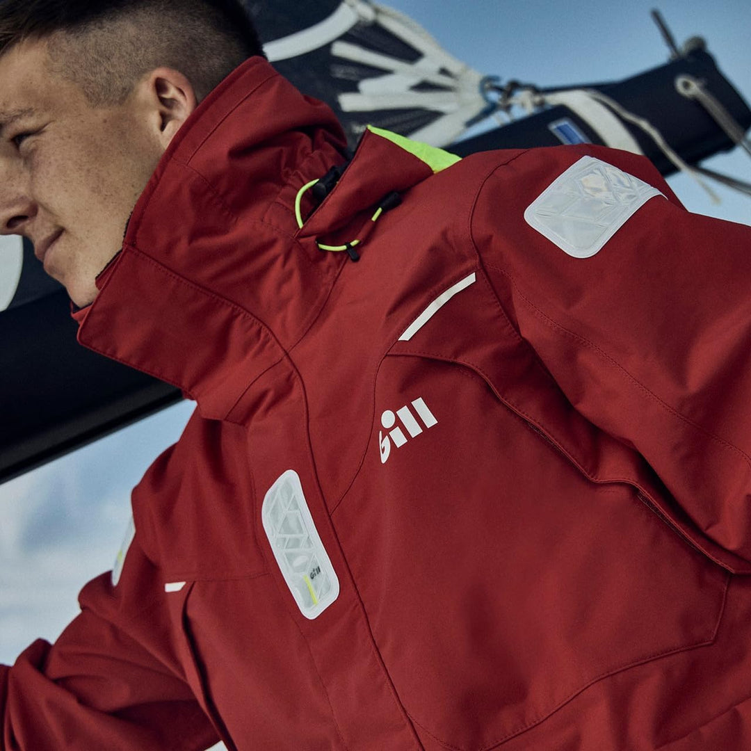 Gill Herren Jacke XL Rot/Ausflug, einfarbig (Getaway Solids), XL Rot/Ausflug, einfarbig (Getaway Sol