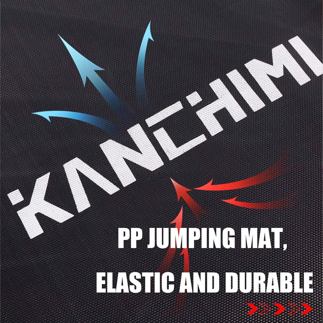 Kanchimi Faltbar Mini Fitness Indoor Exercise Workout Rebounder Sport Trampolin mit Griff 48 inch（12