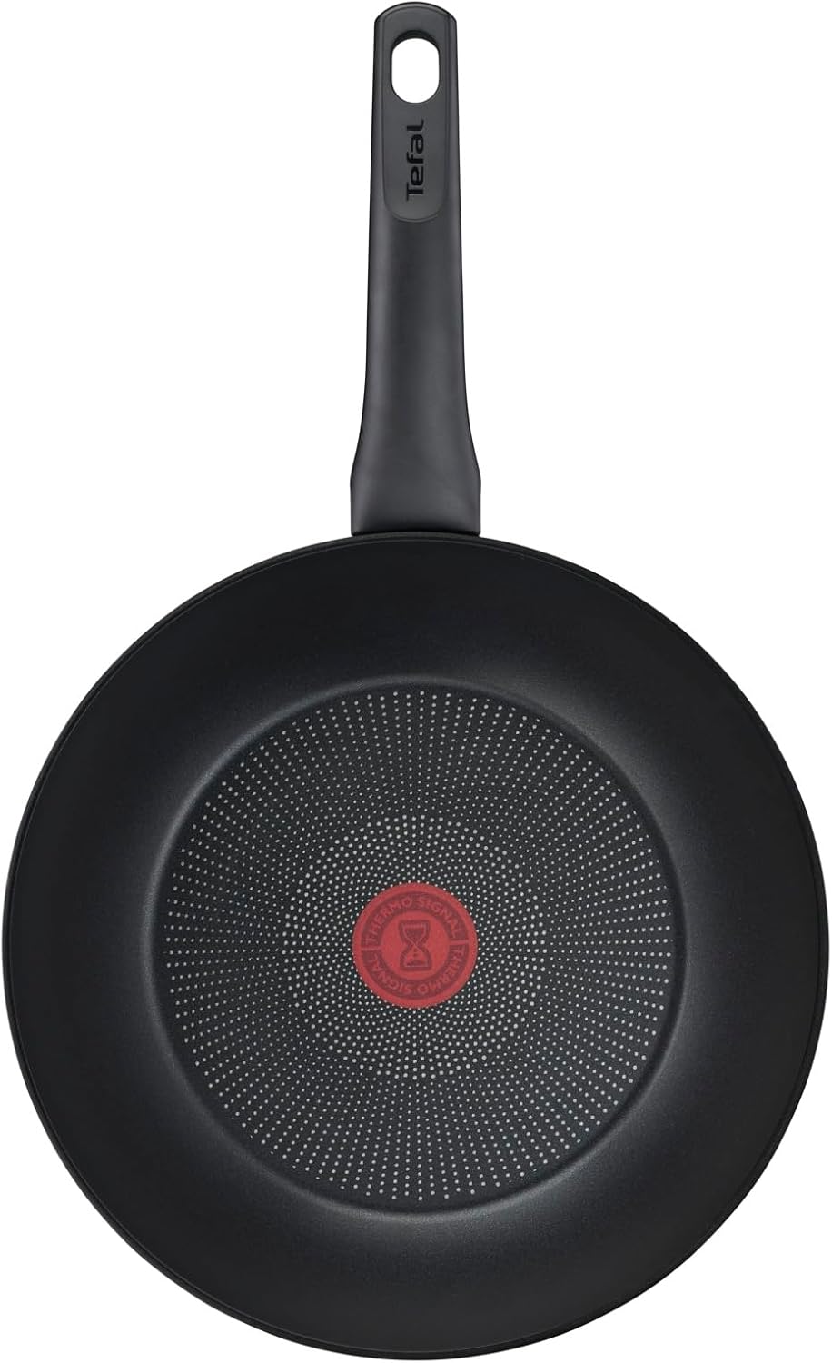 Tefal G28819 Hard Titanium On Wokpfanne 28 cm | Aluminium | unbedenkliche Antihaftversiegelung | The