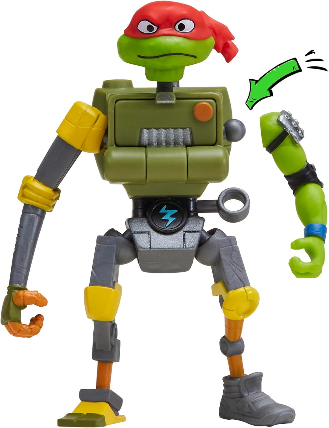 Teenage Mutant Ninja Turtles: Mutations Mix and Match 11,4 cm Metalhead Actionfigur