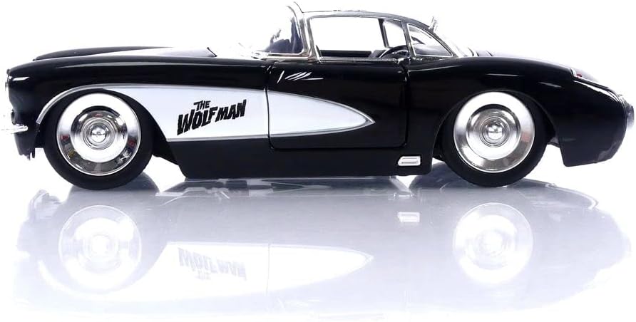 Jada Toys-32195BK Miniaturauto, Schwarz