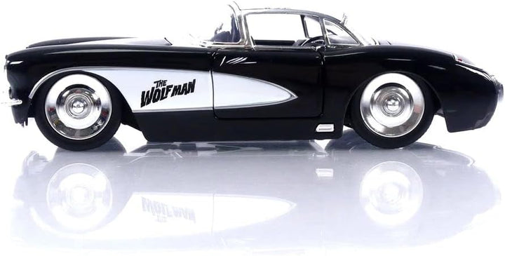 Jada Toys-32195BK Miniaturauto, Schwarz