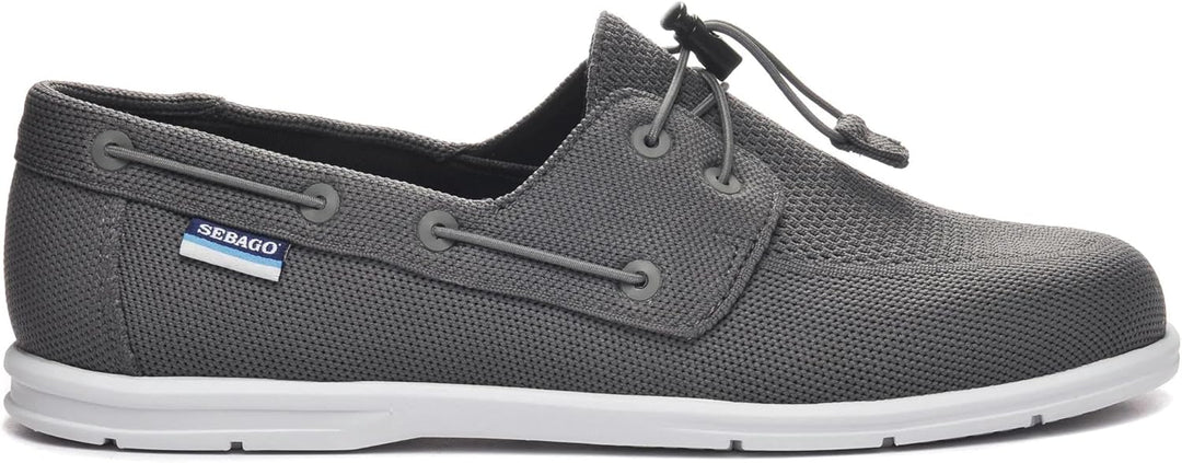 Sebago Herren Monterey Boat Shoe 42 EU Dk Grey, 42 EU Dk Grey