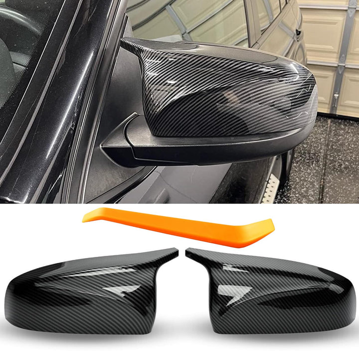 Auto Zubehör Aussen Sport Spiegelkappen Passt auf 2007-2014 BMW X5 E70 X6 E71 E72 Tuning Teile Car A