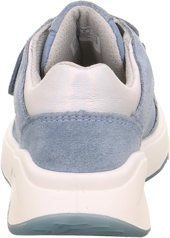 Superfit Mädchen Melody Sneaker 30 EU Blau Silber 8010, 30 EU Blau Silber 8010