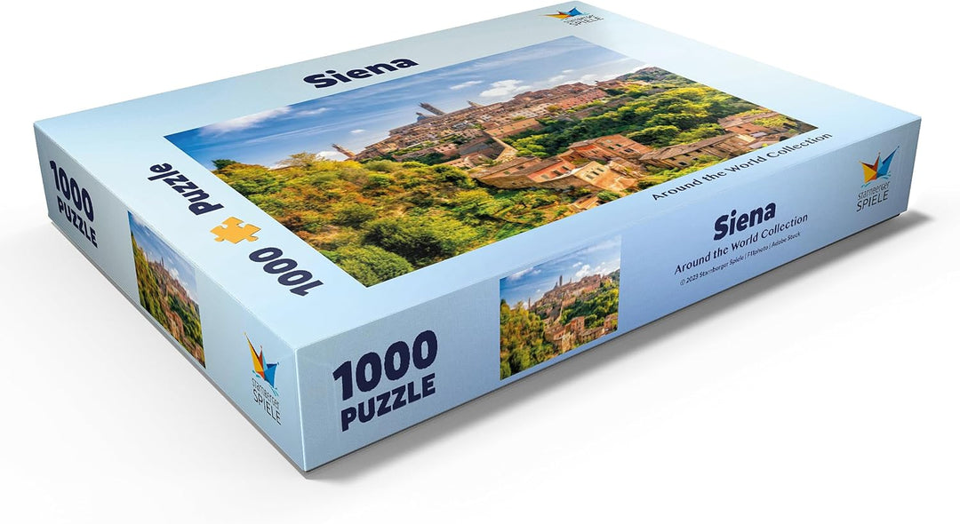 Panorama von Siena - Toskana, Italien - Premium 1000 Teile Puzzle - MyPuzzle Sonderkollektion von St