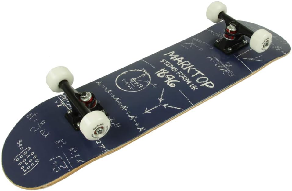 FunTomia Skateboard mit Mach1 Kugellager Rollenhärte 100A und 100% 7-lagigem Ahornholz Skate Board m