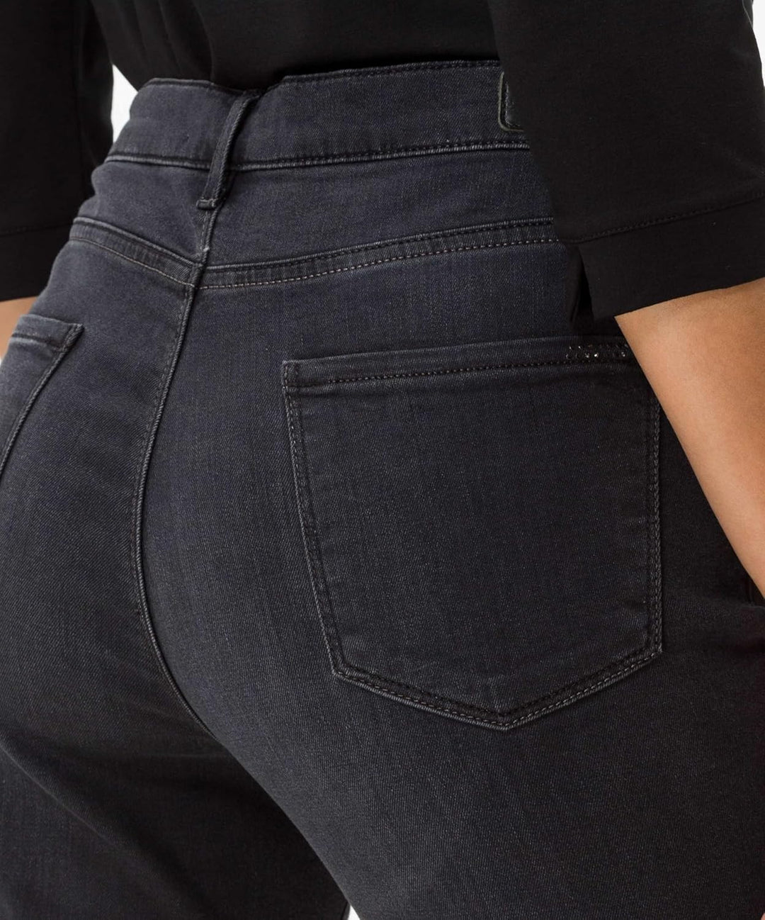 BRAX Damen Style Mary Soft Denim Stretch Jeans 29W / 30L Used Black, 29W / 30L Used Black