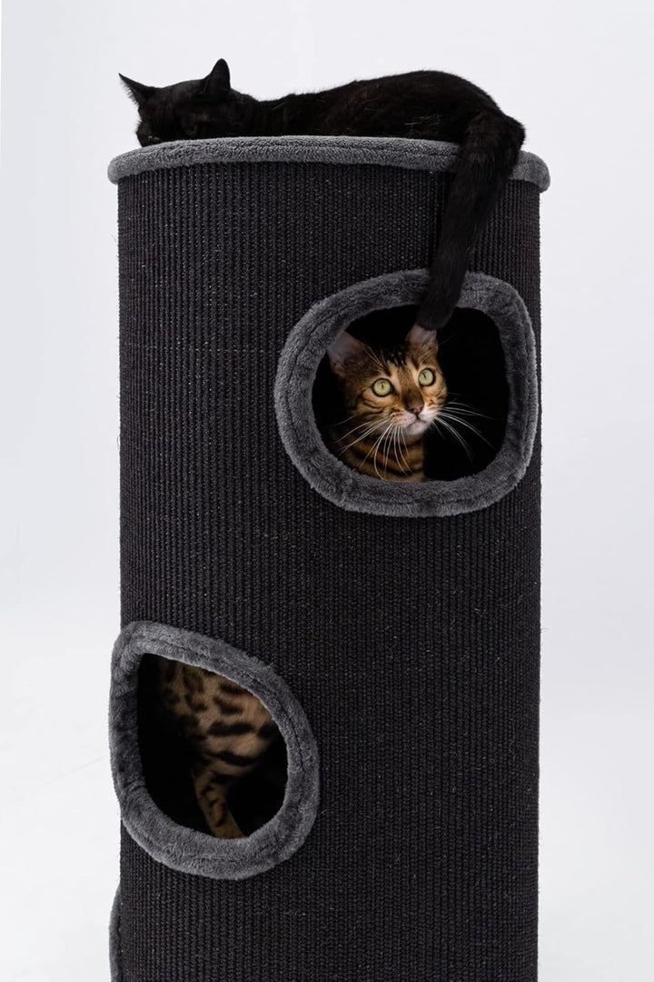 Petrebels Kratztonne Dome 110 cm hoch, Ø 45 cm, extra Breit und Schwer für Ultimative Stabilität, Fa