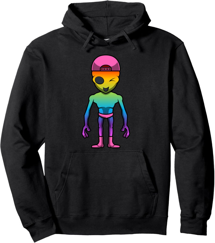 Homosexueller Alien Pullover Hoodie