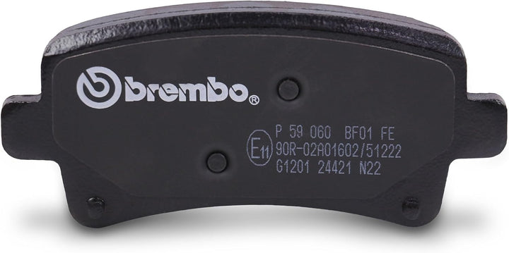 Brembo P 59 060 Bremsbelagsatz, Scheibenbremse - (4-teilig)