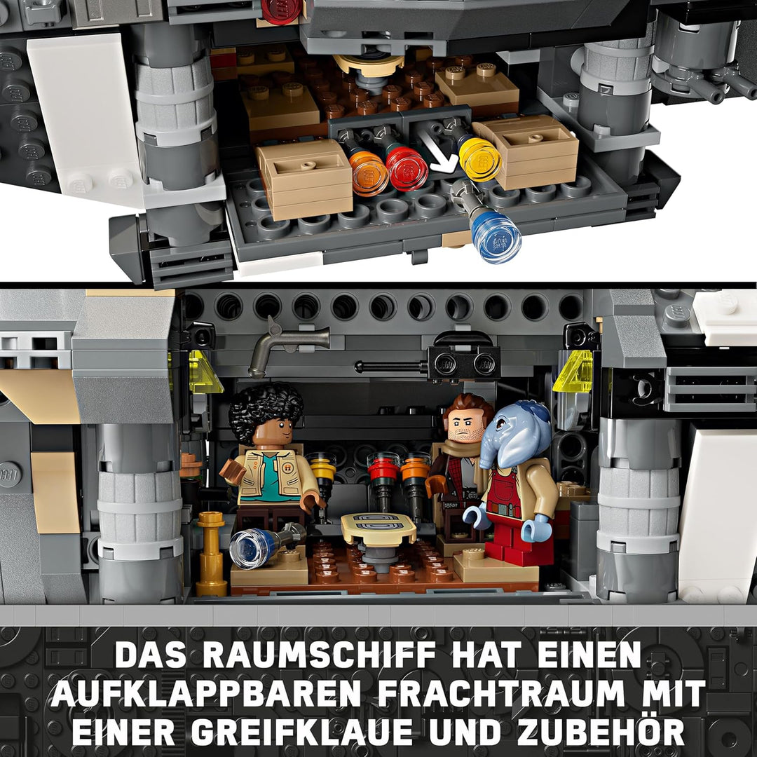LEGO Star Wars: Skeleton Crew Die Onyx Cinder, Spielzeug-Sternenschiff zum Bauen und Sammeln für Jun