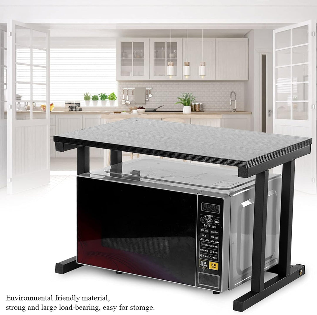 Cocoarm Mikrowelle Regal Mikrowellenständer für Küche und Arbeitsplatte Mikrowellenhalter Küchenrega
