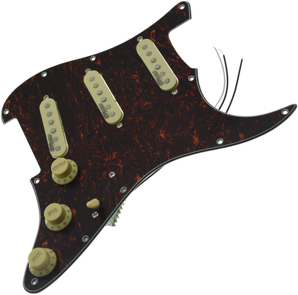 Dopro Gitarren-Schlagbrett mit Wilkinson Pickups, vorverdrahtet, ST-Schlagbrett für FD Strat Stratoc