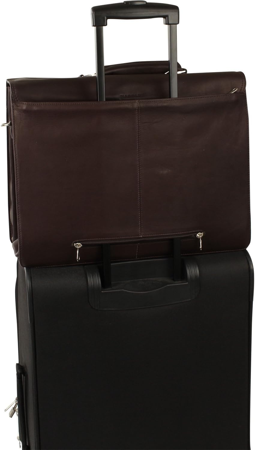 HAROLD'S Country Aktentasche II Leder 41 cm Laptopfach 1 Schwarz, 1 Schwarz