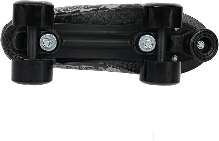 Rollschuhe/Discoroller in Grössen 30-44 - Rollerskates Disco Roller Skate Indoor Outdoor 30 Schwarz,