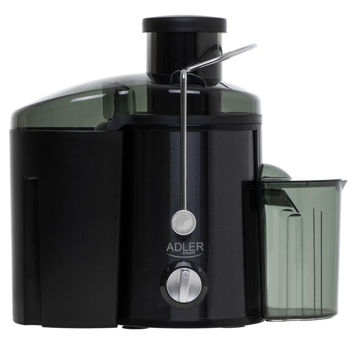 Adler AD 4132 Entsafter, 800 W, Titanklingen, Safttank 0,45L Fruchtfleischsammler 1,5L Anti Tropf Sy