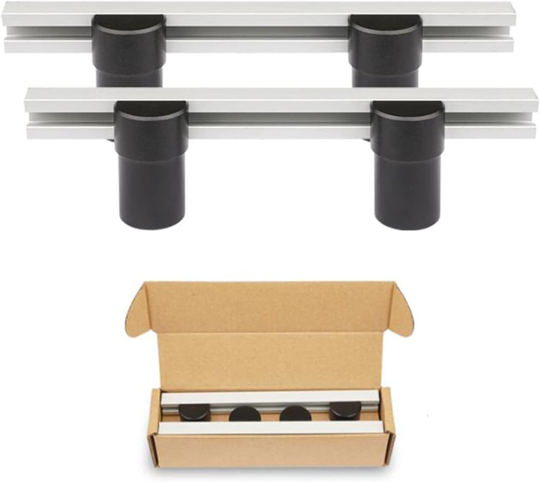 Holzbearbeitungstisch Werkbank Hilfswerkzeug, 2 Stück DIY Positionierbank Hobel Stop Baffle 19/20 mm