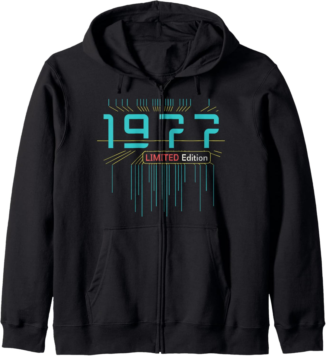 47. Geburtstag Mann Frau 47 Jahre 1977 Deko Lustig Geschenk Kapuzenjacke