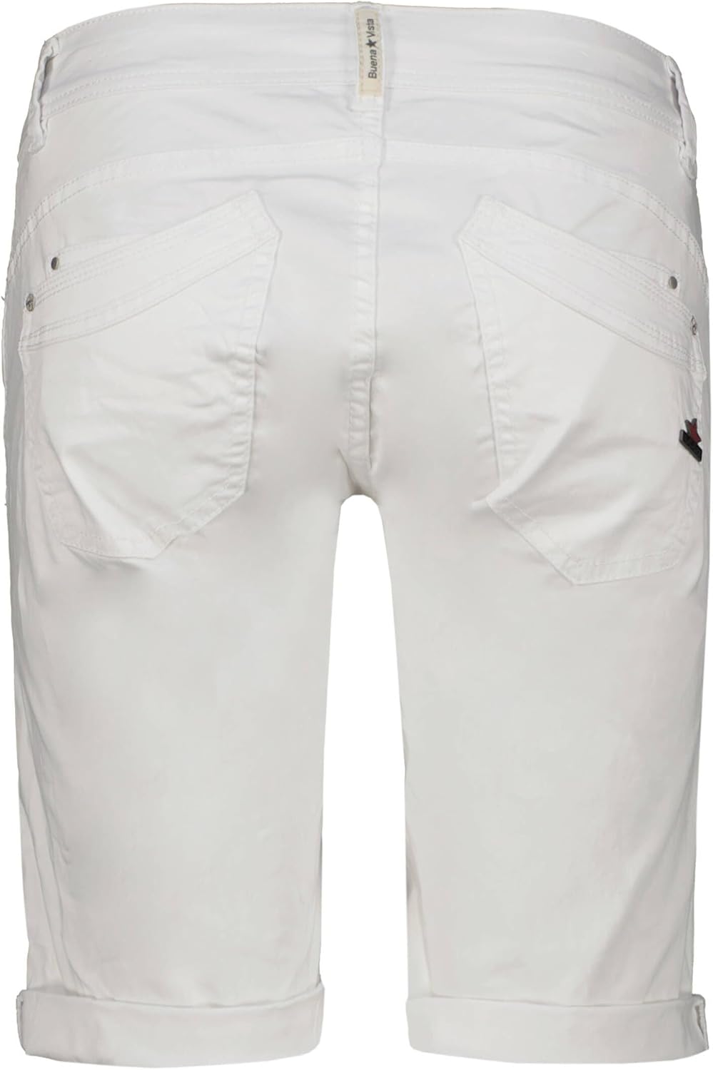 Buena Vista Damen Shorts Malibu Stretch Twill XS Weiss, XS Weiß