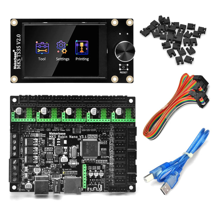 KOOKYE 3D Printer Parts MKS Robin nano Integrated Circuit mainboard Controller Motherboard with Robi