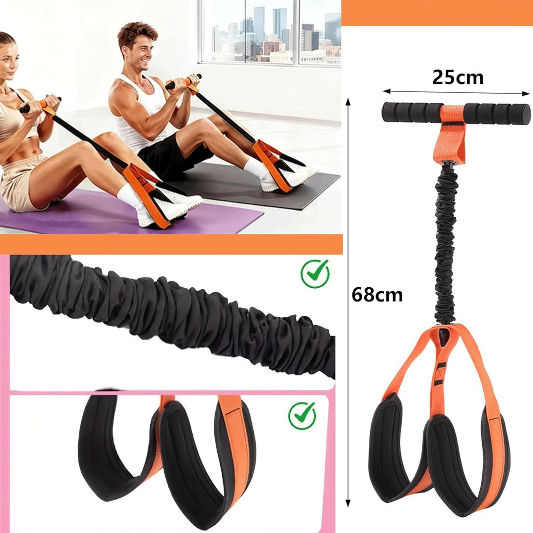 Bauchtrainer Bodybuilding Expander Bauchtrainer Multifunktionstrainer Sit-Up Trainingsgeräte Elastis