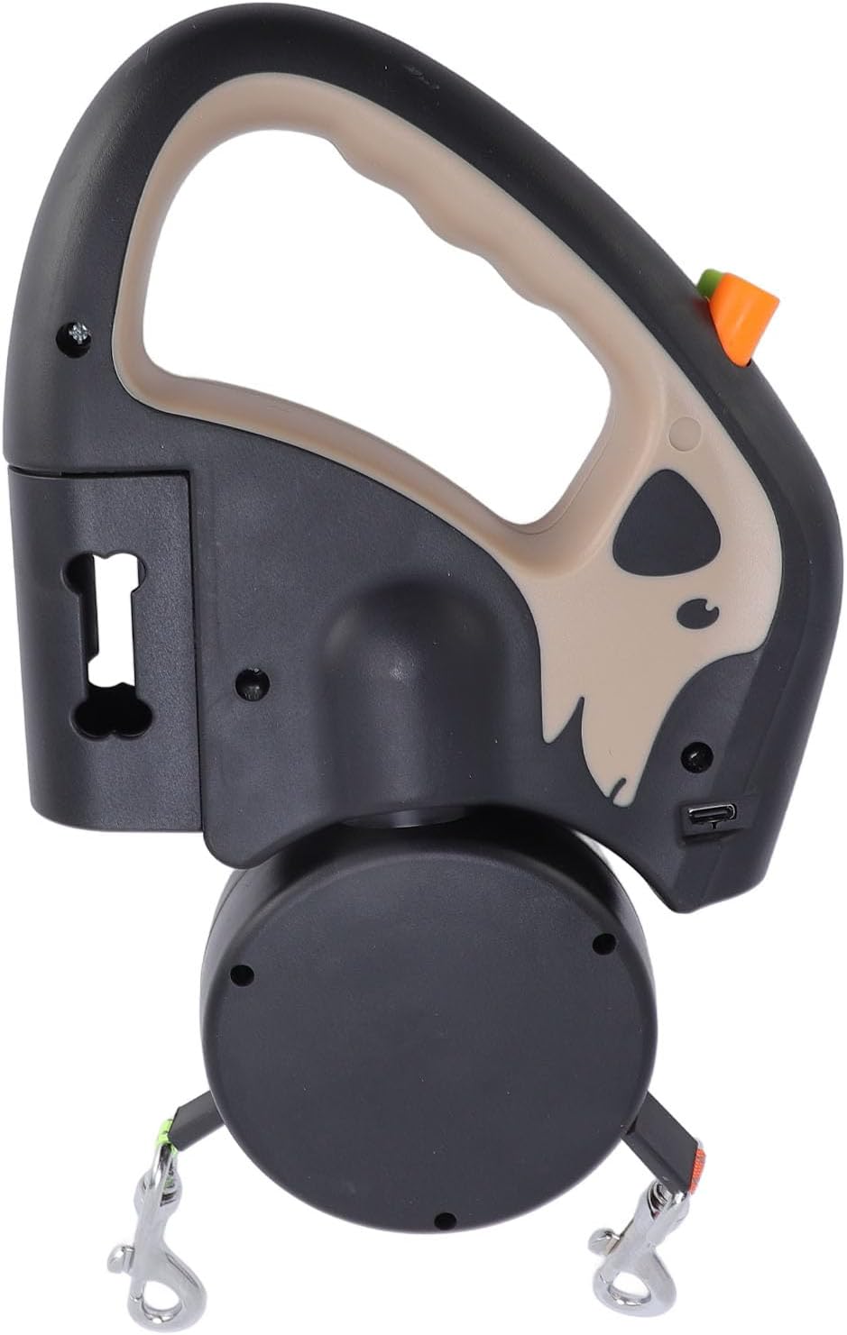 Tnfeeon Hundeleine, Doppelkopf-Design Zum Spazierengehen mit 2 Hunden, Verstellbare Länge mit Eingeb
