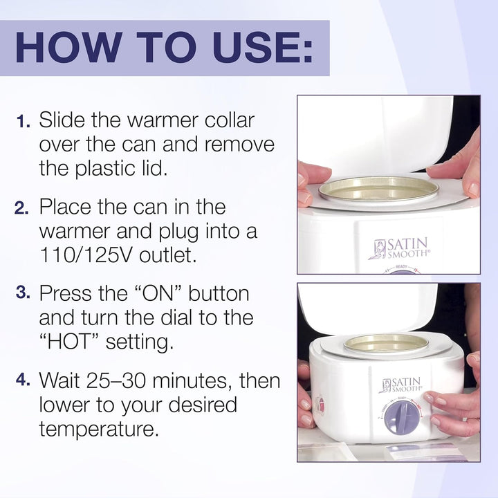 Satin Smooth Deluxe Cream Wax 397 gm # Ssw14Cr by Satin Smooth
