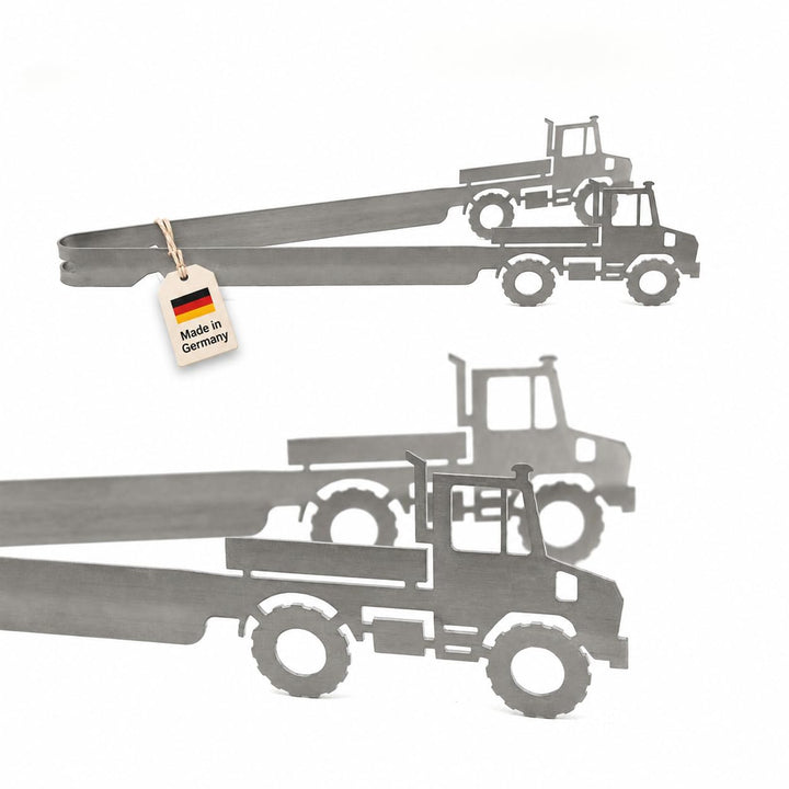 Grillzange Motiv Unimog, spülmaschinengeeignet, Geschenkidee, Männergeschenk