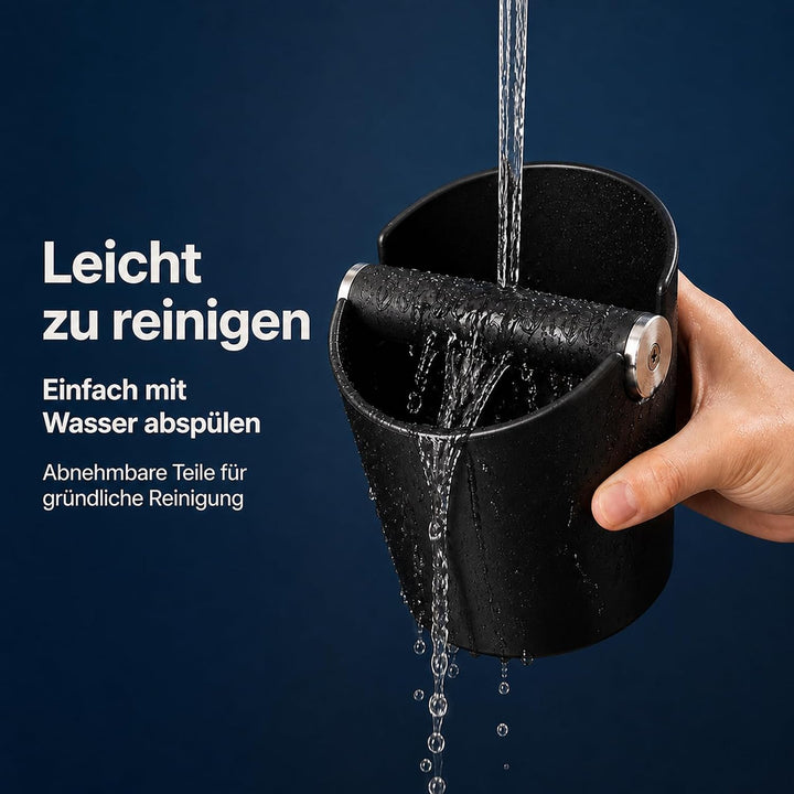 Abklopfbehälter für Siebträger, Knock Box, Kaffeesatz Abschlagbehälter