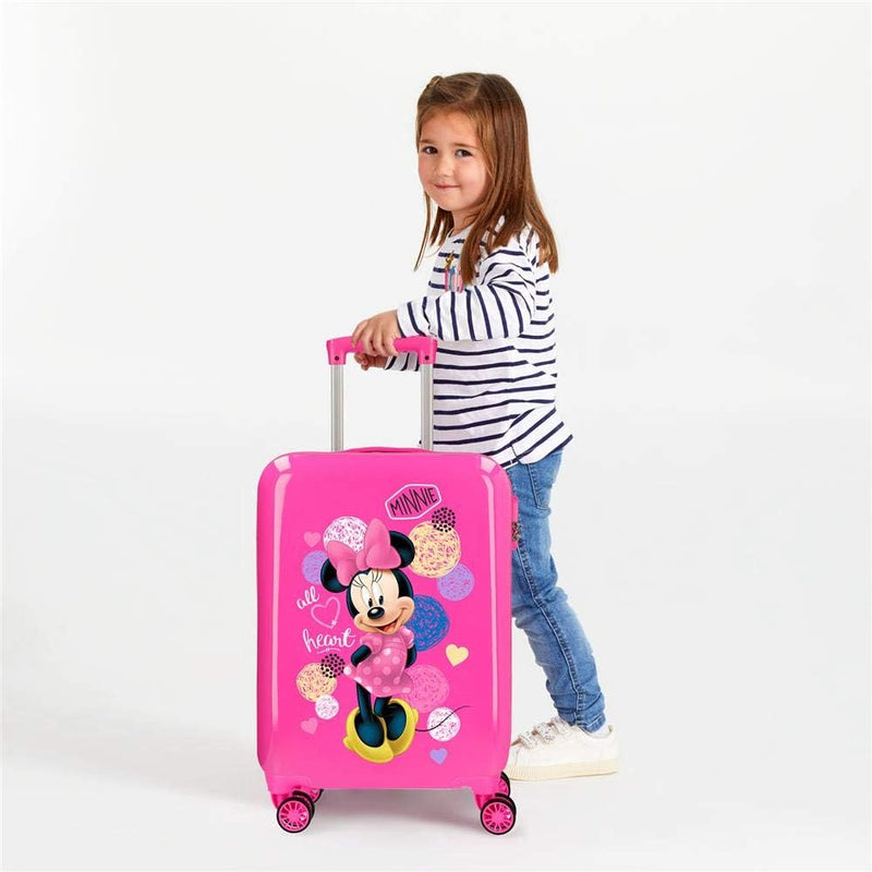 Disney (DIYL9) Love Minnie Infantil, Pink (Rosa) Fuchsia Koffer, Fuchsia Koffer