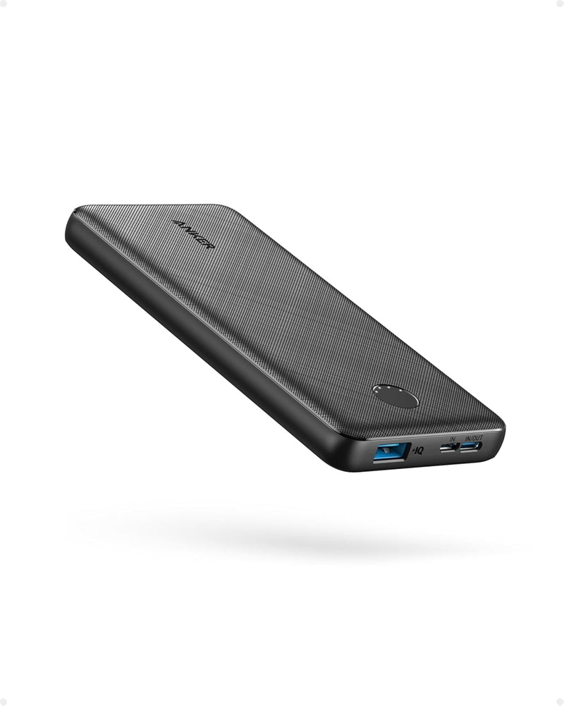 Anker Power Bank (PowerCore 10K), Compact 10,000mAh Battery Pack with PowerIQ Charging Technology an