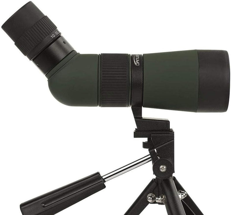 Dörr Danubia 538245 Zoom Spektiv Kauz 10-30x50 inkl. Tischstativ (Gehäuse mit Gummiarmierung, 45 Gra