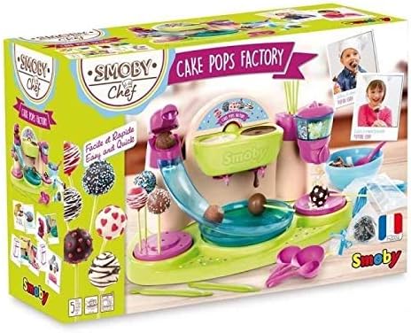Smoby - Cake Pop Bäckerei - Back-Accessoire-Set zur Herstellung von Cake Pops, mit viel Zubehör, ohn