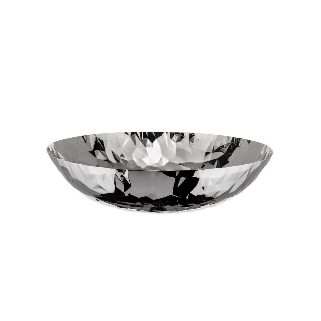 Alessi "Joy Nummer 1" Tafelaufsatz aus Edelstahl 18/10 glänzend poliert, 10.5 x 37.7 x 26 cm, Edelst