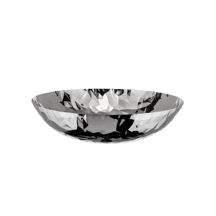 Alessi "Joy Nummer 1" Tafelaufsatz aus Edelstahl 18/10 glänzend poliert, 10.5 x 37.7 x 26 cm, Edelst