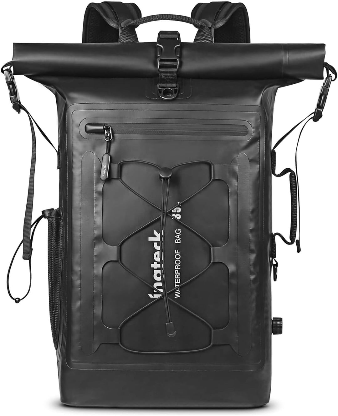 Inateck RollTop Rucksack Herren 30-35L wasserdichter multifunktionaler Organizer mit abnehmbarem Sch