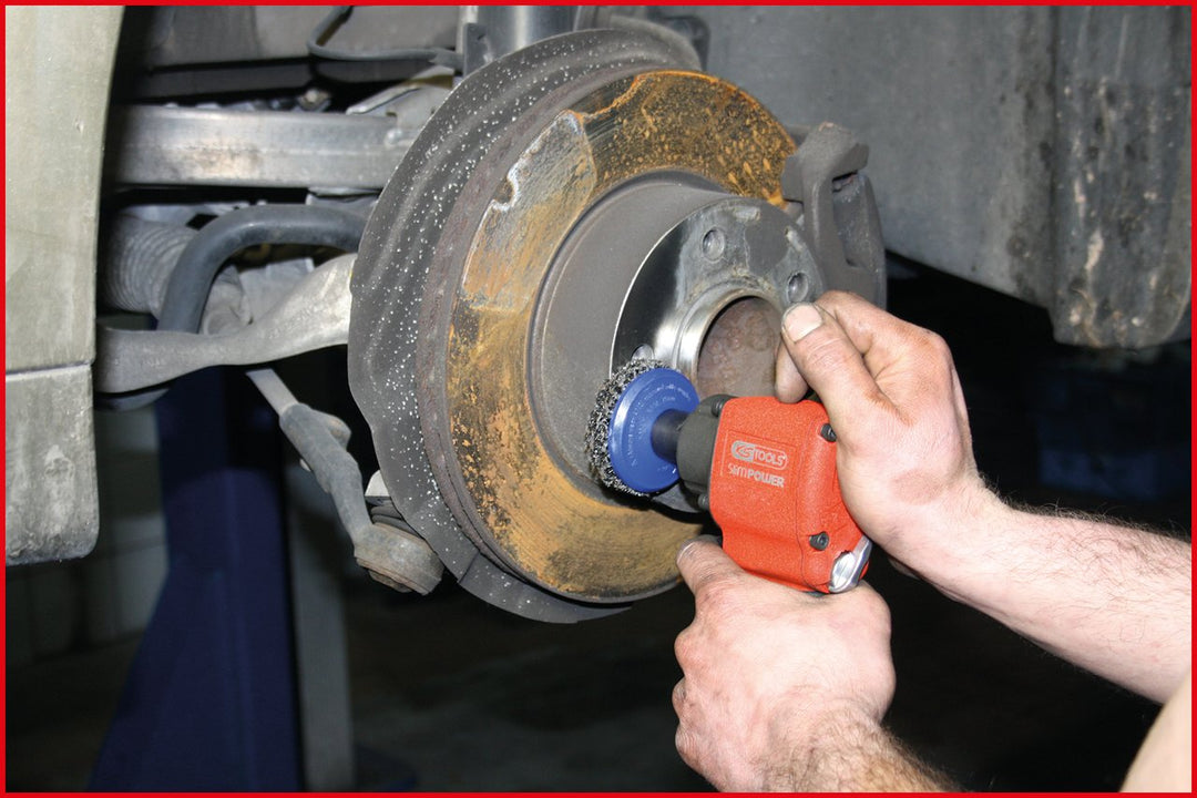 KS Tools 100.4035 Radnabenschleifer-Satz, Ø 65 / 105 mm, 2-tlg.