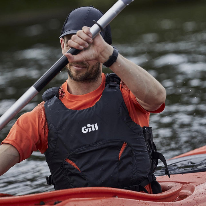 Gill Junior Pro Racer Seitlicher Reissverschluss 50N Kajak Beiboot Segeln Schwimmhilfe für Wasserspo