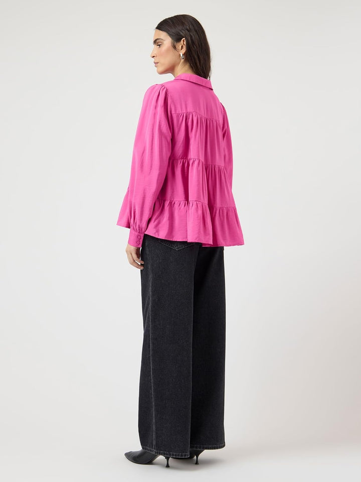YAS Damen Yaspala Ls Shirt S. Noos Hemd/Bluse XS Rose Violet, XS Rose Violet