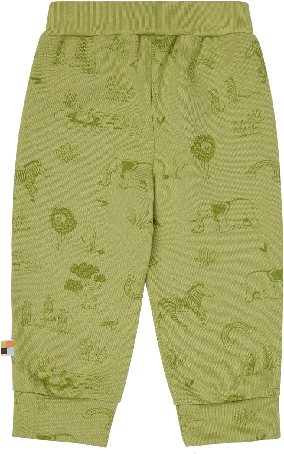 loud + proud Unisex Kinder Mit Druck, GOTS Zertifiziert Hose 74-80 Avocado, 74-80 Avocado