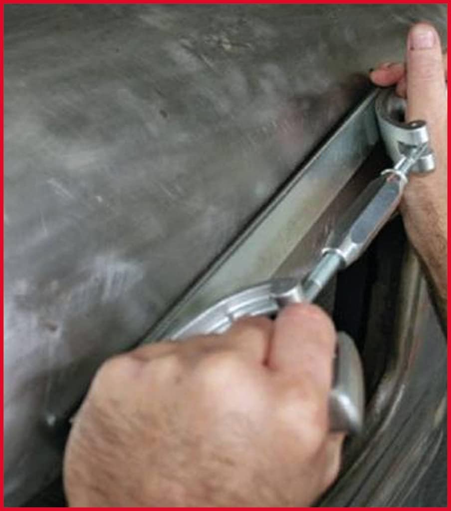 KS Tools 140.3090 Karosseriefeile, verstellbar, 350mm
