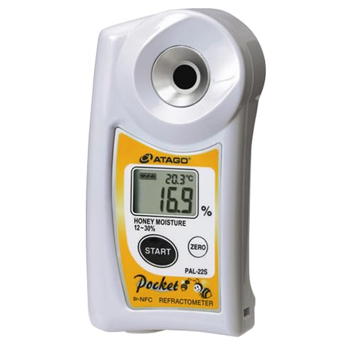 ATAGO Honey Refractometer PAL-22S (with Silicon Cover, no Batteries) | Mit Silikonhülle, Ohne Batter