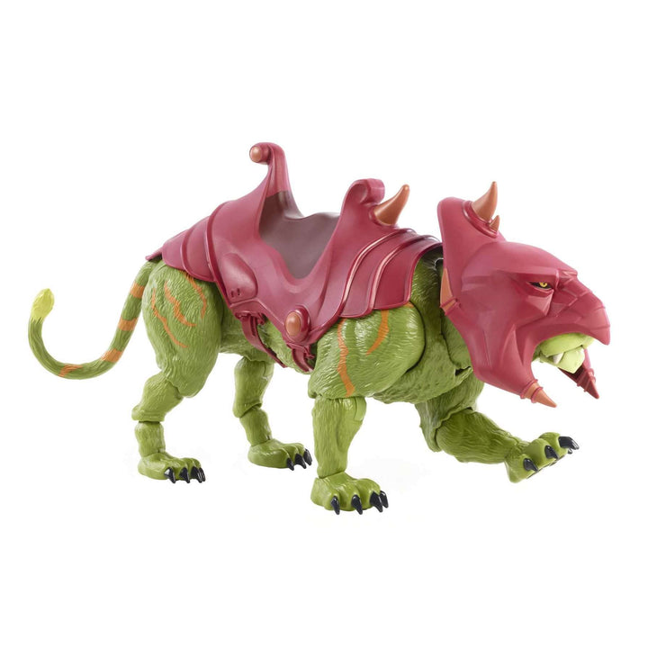 Masters of the Universe GYV18 - Masterverse Battle Cat, ca. 35 cm grosse MOTU Actionfigur zum Spiele