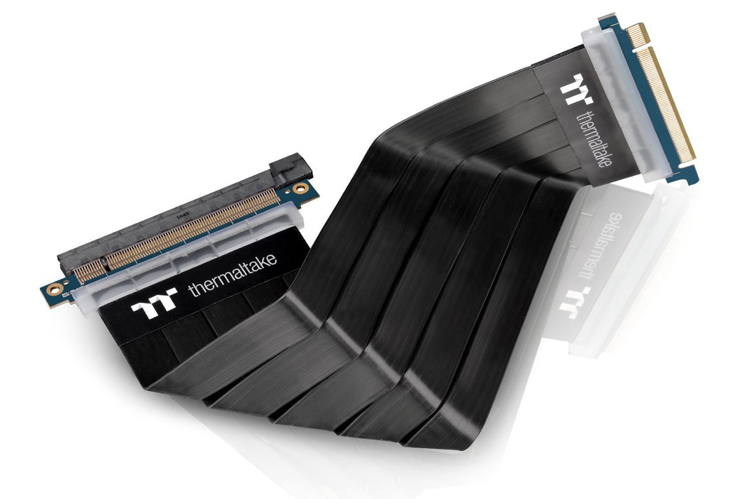 Thermaltake AC-045-CN1OTN-C1 PCI Express Extender, PCIE 16X, 300mm Kabel schwarz