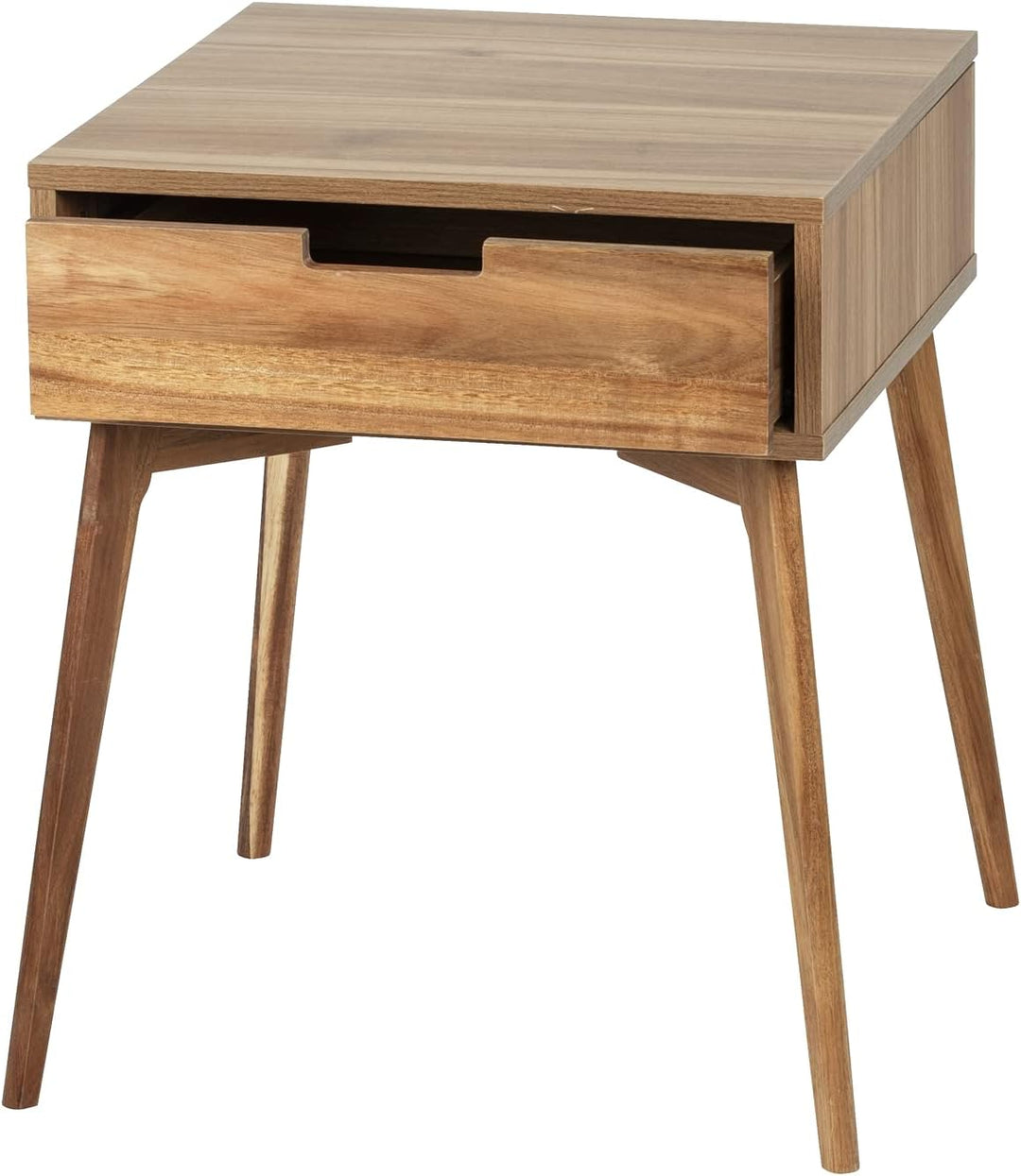 WENKO Beistelltisch mit Schublade Acina, Couchtisch, Nachttisch, FSC® zertifiziert