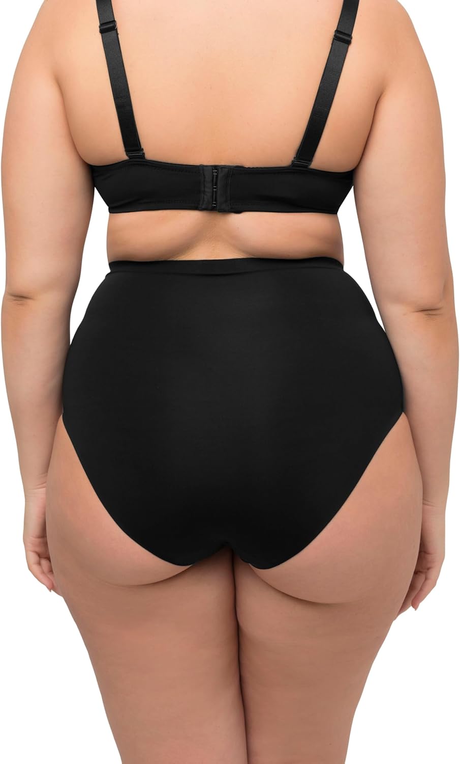 Ulla Popken Damen Miederhose, Bodyforming-Einsatz, High Waist, Shapewear Unterwäsche (1er Pack) 42-4