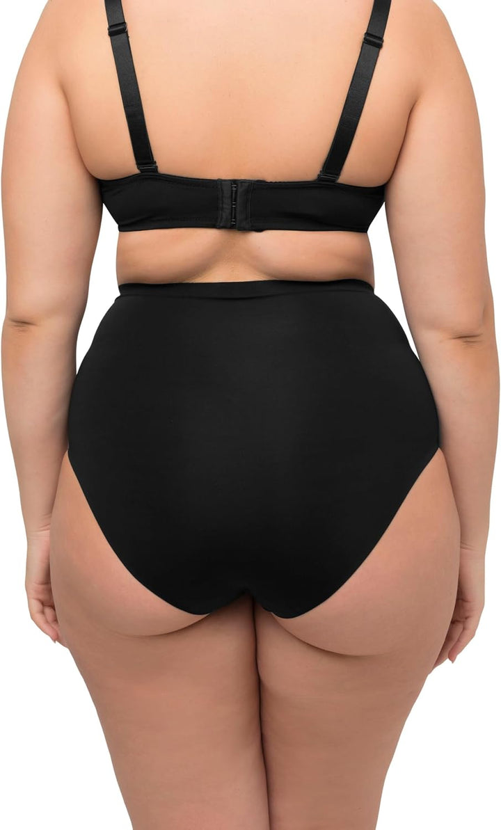 Ulla Popken Damen Miederhose 46-48 Schwarz, 46-48 Schwarz