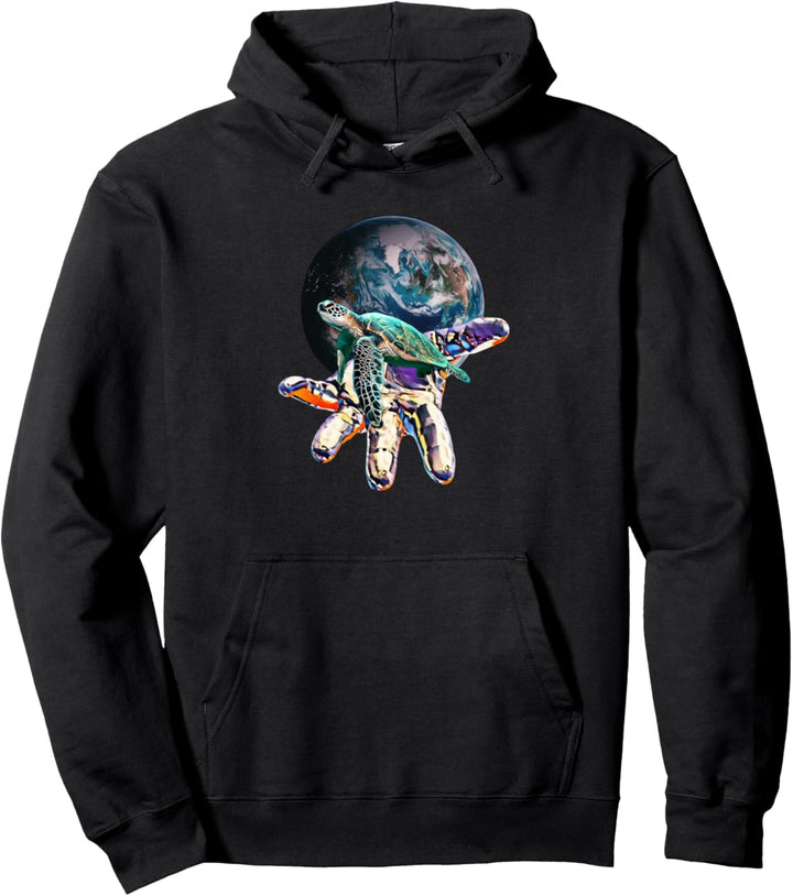 Meeresschildkröte Schildkröte Pullover Hoodie