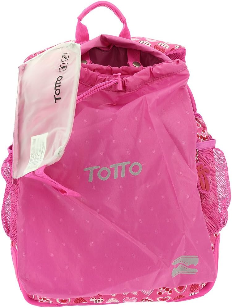 Totto Mochila Escolar, Grande Infantil, Incluye Neceser Mochilas Kinder-Rucksack, 44 cm, 20 liters,